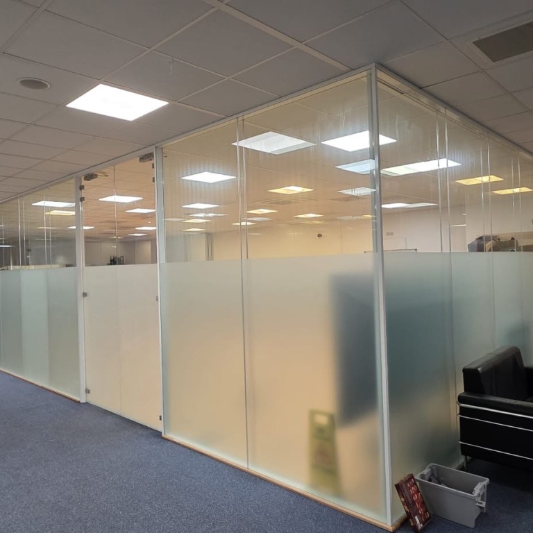 Natural Frost Privacy Vinyl Window Film