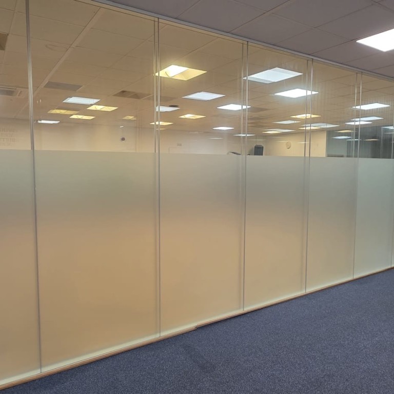 Natural Frost Privacy Vinyl Window Film