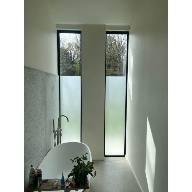 White Frost 150 Micron Safety Window Film