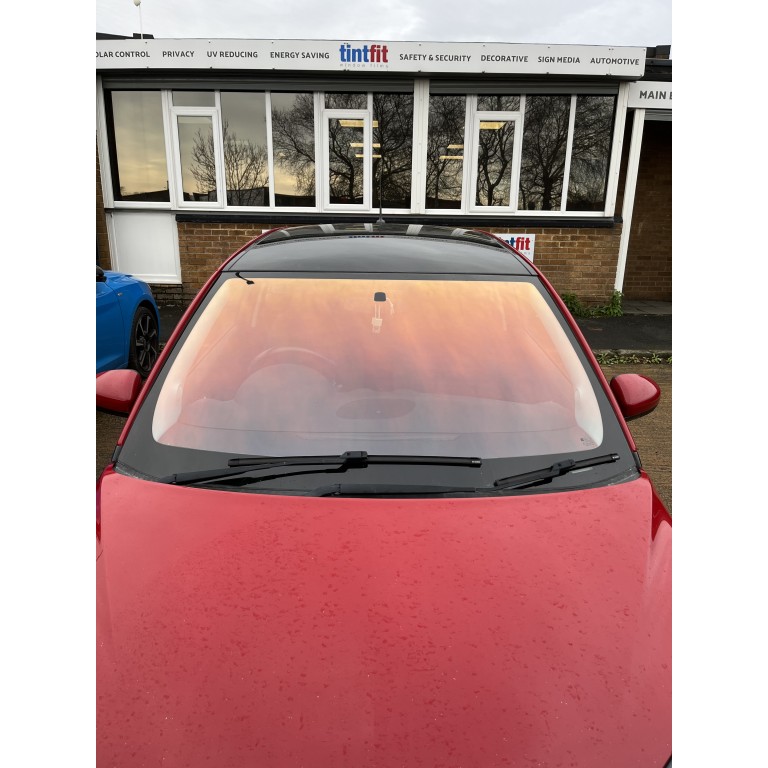 Sunset Red Orange 82% VLT Chameleon Window Film