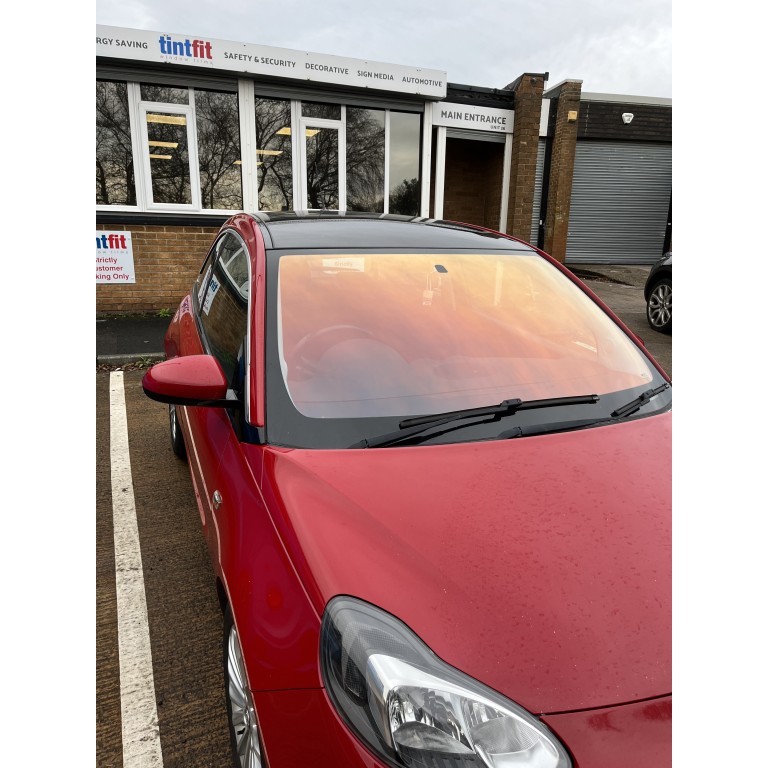 Sunset Red Orange 82% VLT Chameleon Window Film