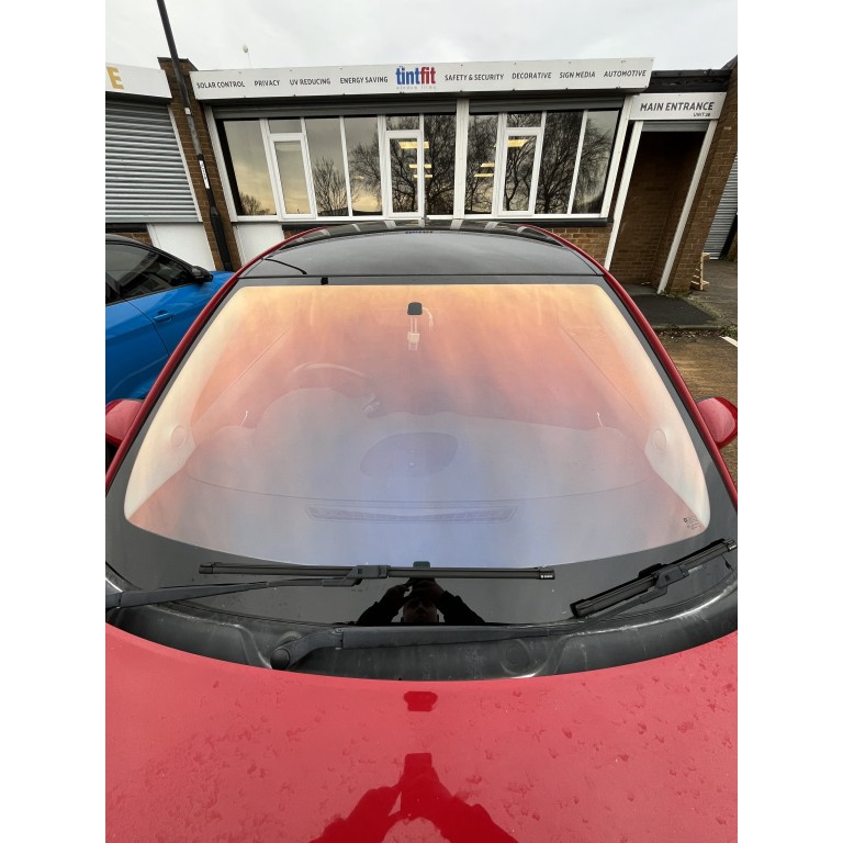 Sunset Red Orange 82% VLT Chameleon Window Film