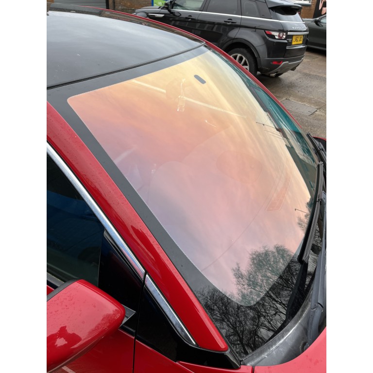 Sunset Red Orange 82% VLT Chameleon Window Film