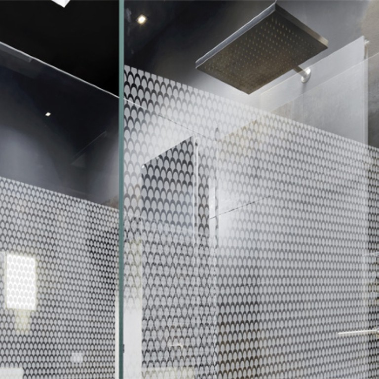 Frosted Shells Window Film