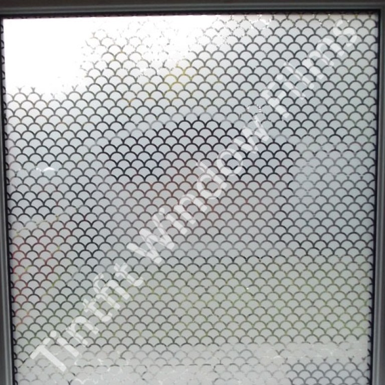 Frosted Shells Window Film