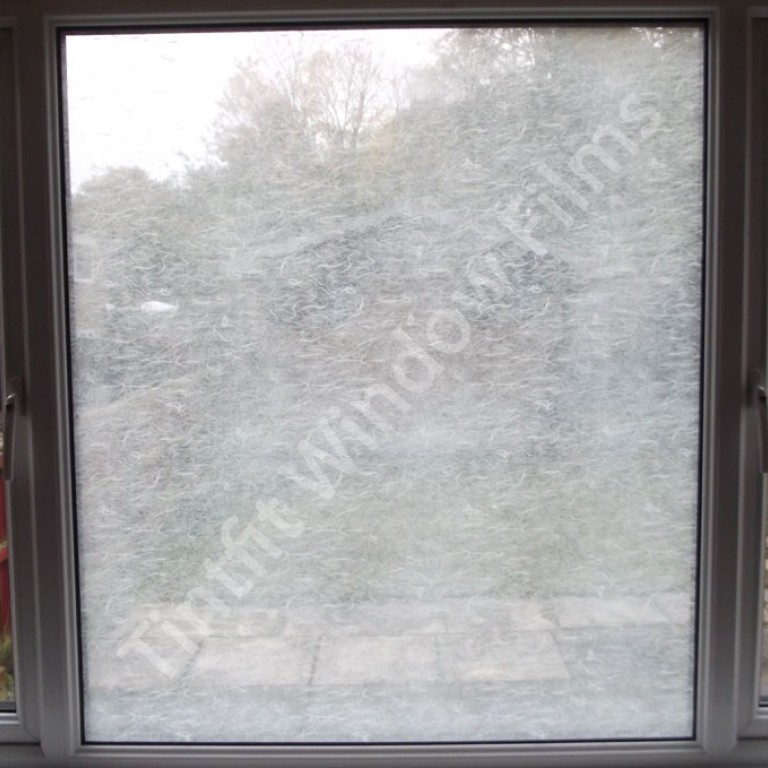 Frosted Swirls Window Film