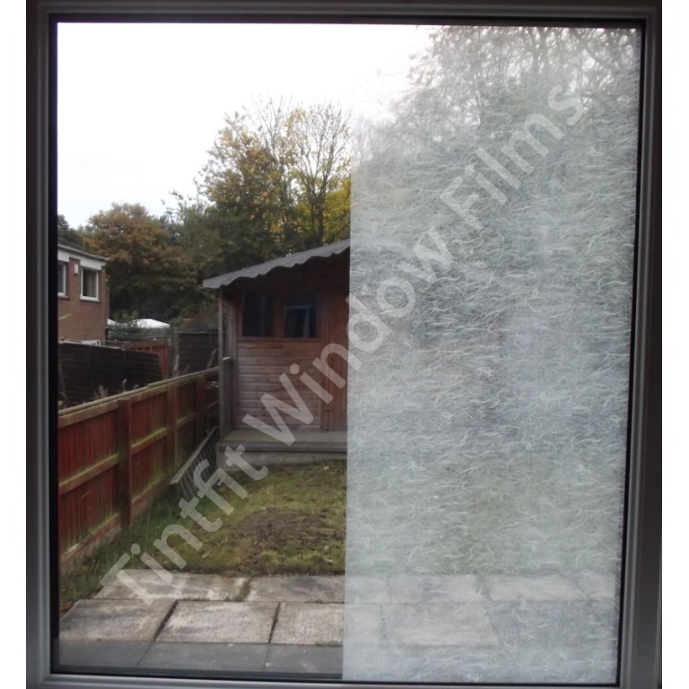 Frosted Swirls Window Film