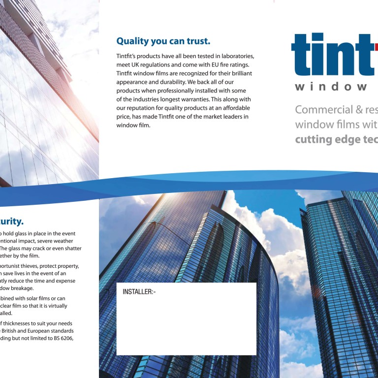 Commercial & Residential Flyer (50 pack)