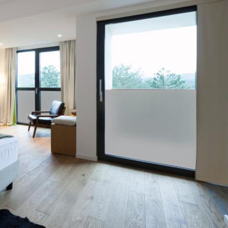 Grey Frost Privacy Window Film