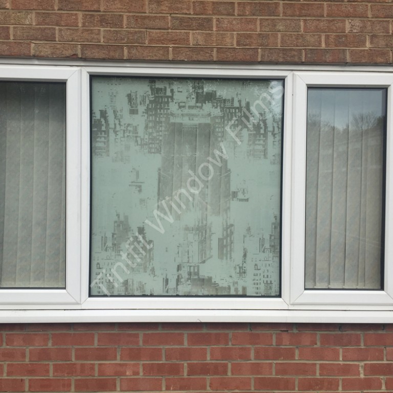 White City Scape Window Film