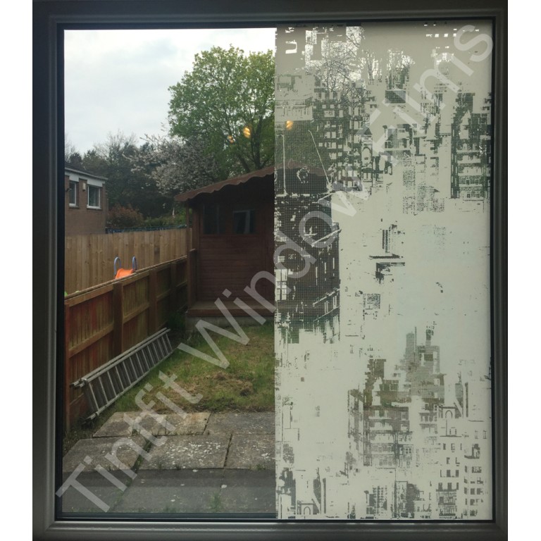 White City Scape Window Film