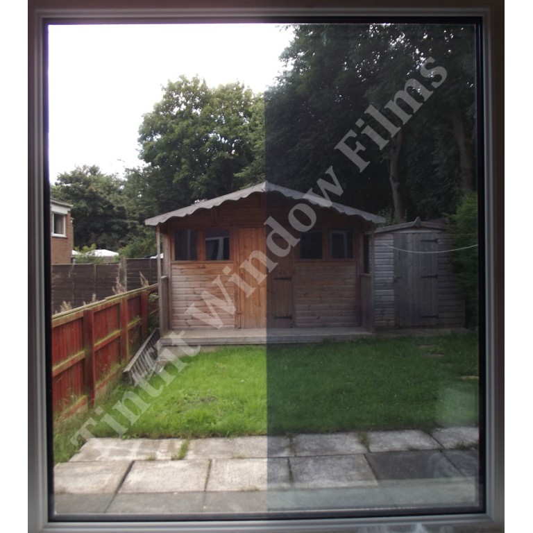 External Medium Reflective Silver 30 10yr Window Film