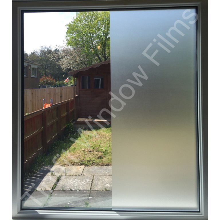 Opal Frost STATIC Privacy Window Film