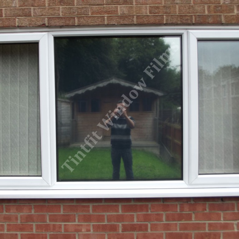 Silver Frost Privacy Window Film