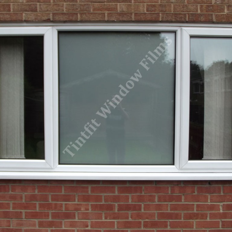 White Frost Privacy Window Film