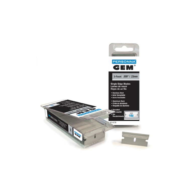 GT137 - Stainless Steel 1" Single Edge Blades