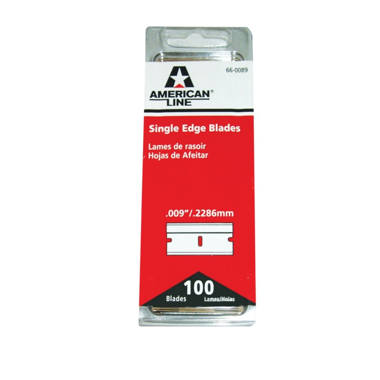 GT140 - 1" Single Edge Blades .009"