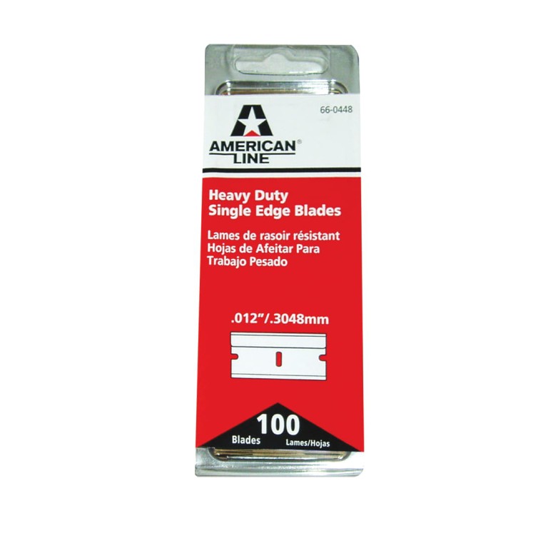 GT140-12 - 1" Single Edge Blades .012"