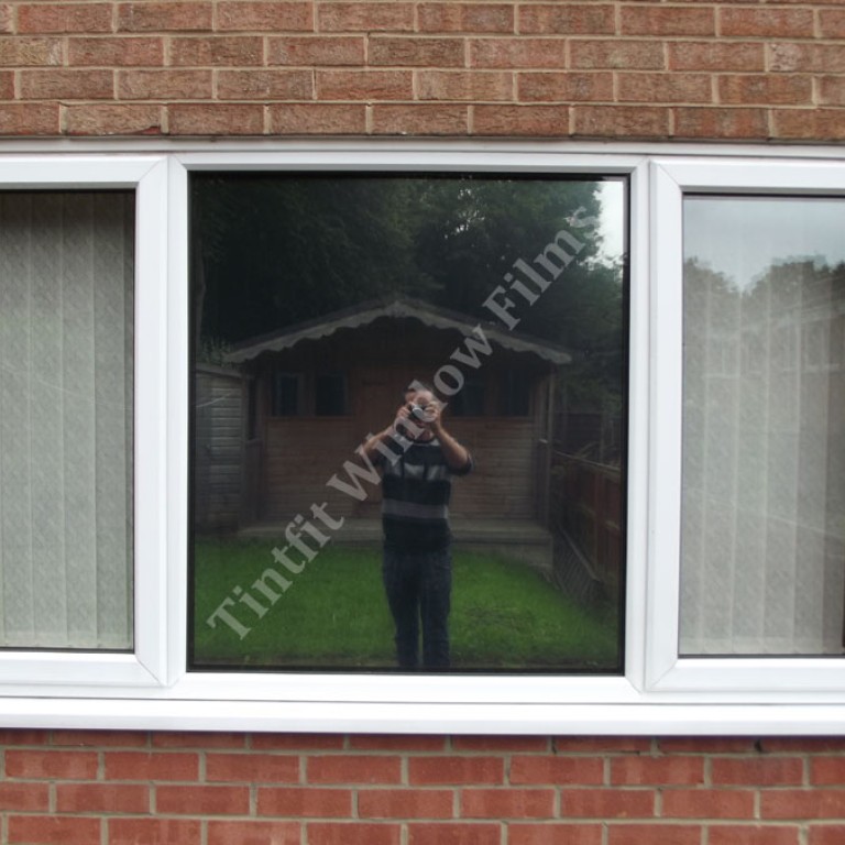 Very Dark Reflective Privacy 10 Window Film