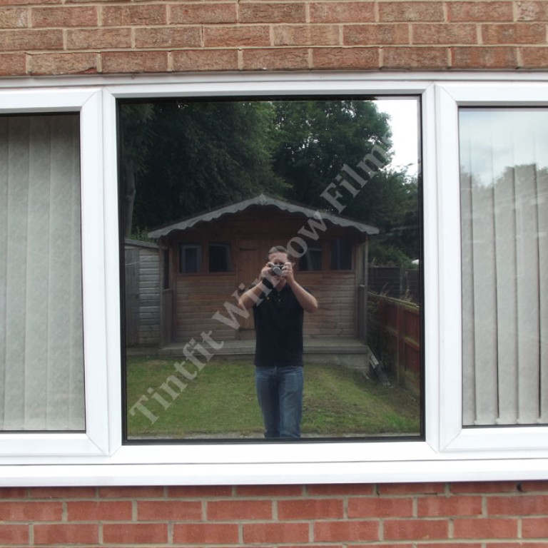 Ultra Dark Reflective Silver 01 Window Film