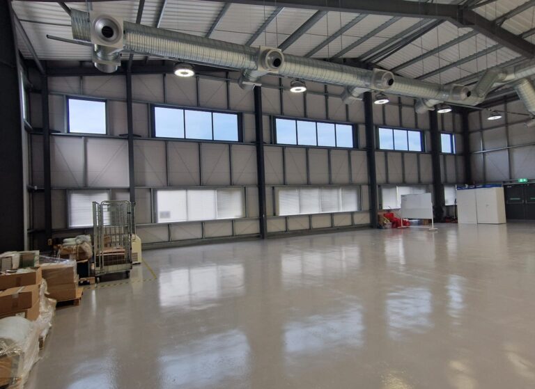 Installing window tint film for AirBorn International Ltd