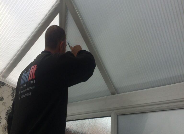Installing Solarcool To a Conservatory