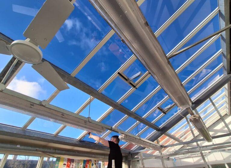 Window Tinting at Charitable Organization Full Circle Food