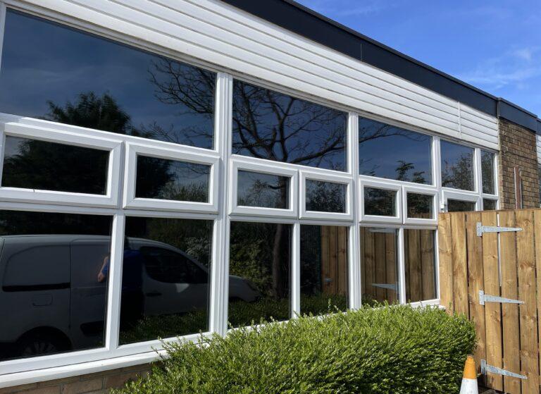 Blackout Window Film Installation: Case Study at Mill Hill Primary School