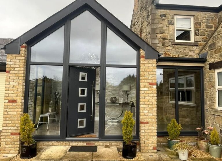 Example of Installing 24m² Dark Sputtered Neutral 25 Window Film at Private Residence in Newcastle upon Tyne