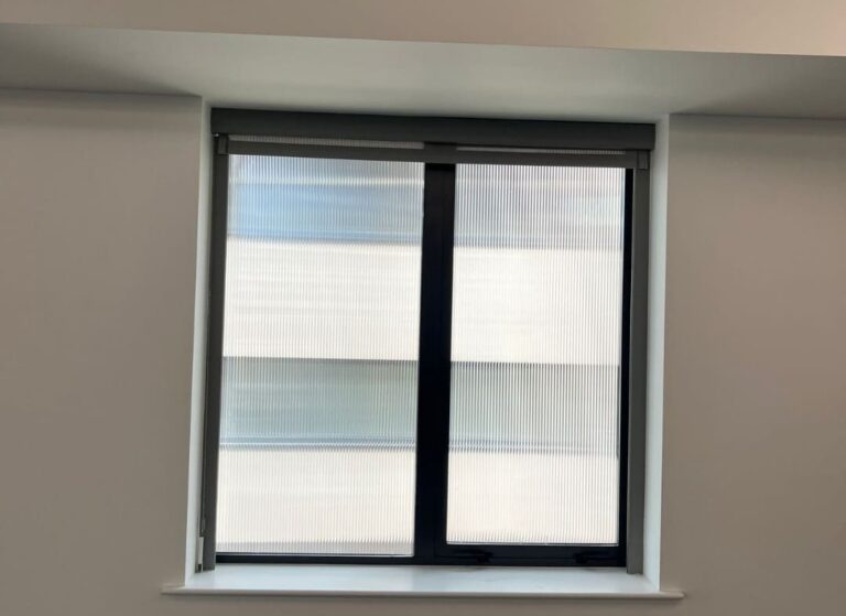 Reeded Glass Film Office Project