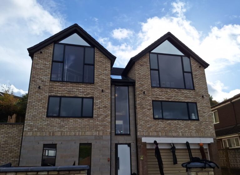 Ultra Dark Reflective Silver Film Installed