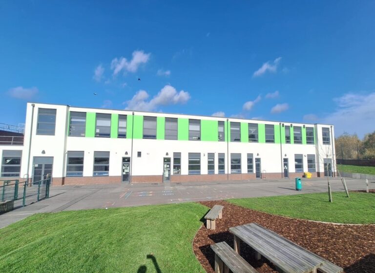 Classroom Privacy with Reflective Film