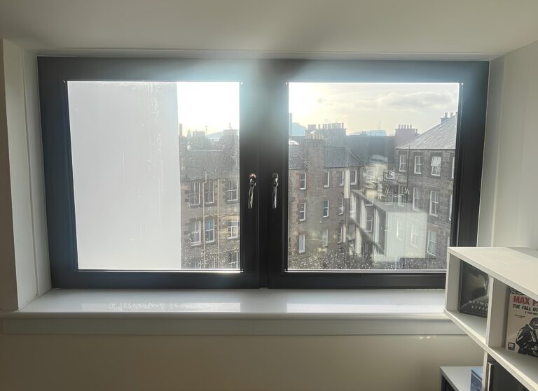 Clear UV Window Film Installed – Private Residence, Edinburgh