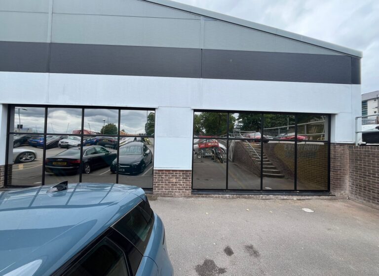 External Window Film Installation at Pure Gym
