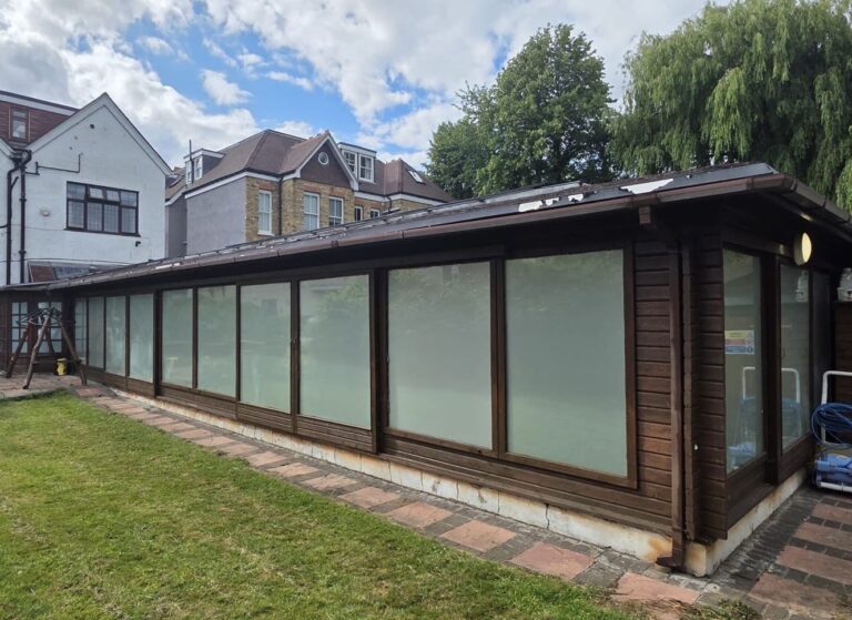 Privacy Window Film for Home Pool