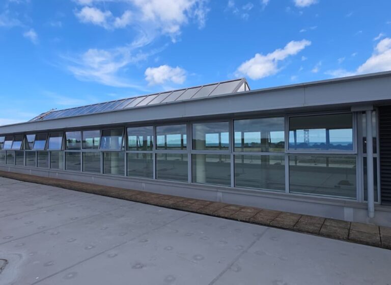 External Privacy Film Install for Bernicia Homes