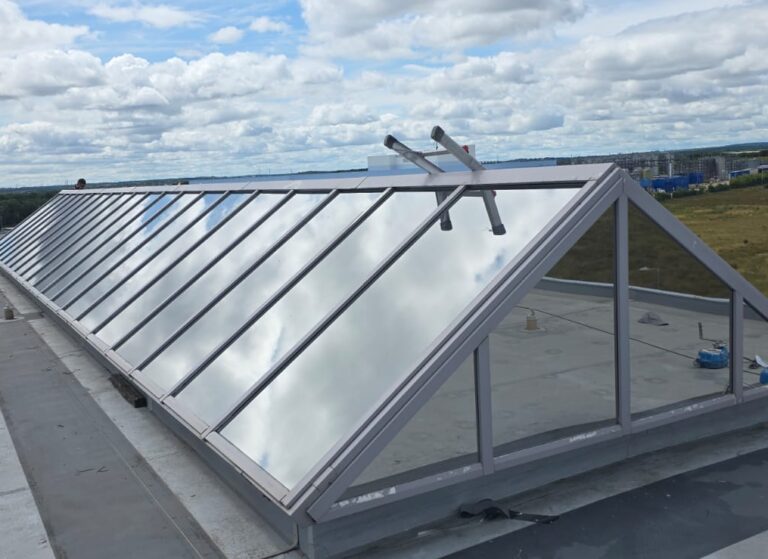 External Privacy Film Install for Bernicia Homes