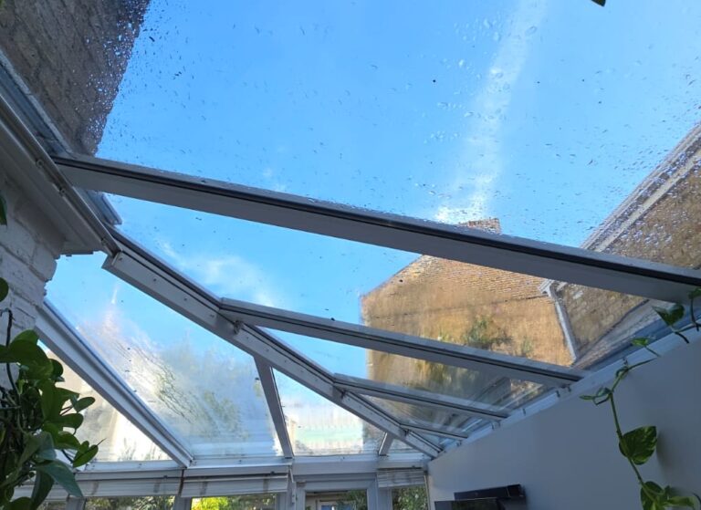 Example Installation of Frosted Privacy Film for a Conservatory in Durham