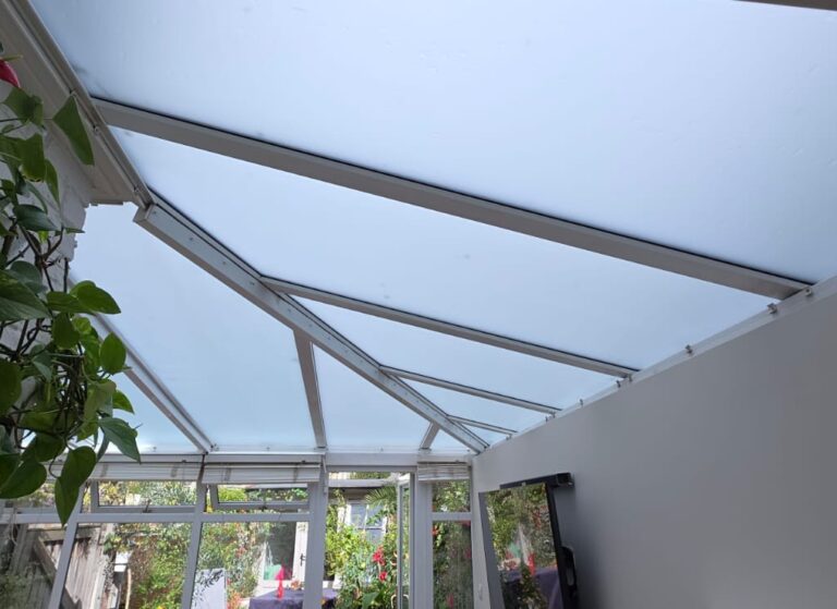 Example Installation of Frosted Privacy Film for a Conservatory in Durham