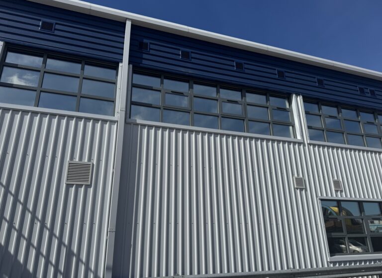Reflective Silver Window Film Fitted at SMD Facility in Newcastle