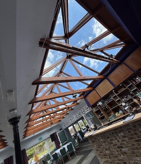 Window Film Installation at Great Hadham Country Club