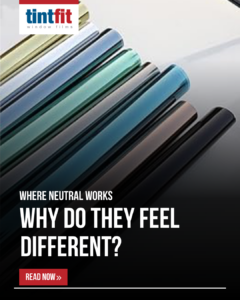 Why Two Window Films With Identical Specs Can Feel Completely Different
