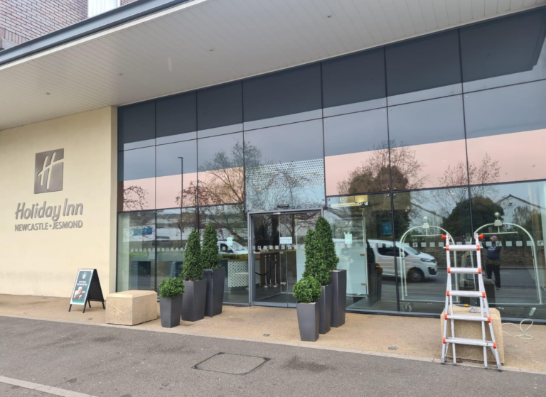 Hotel Window Film Installation, Newcastle