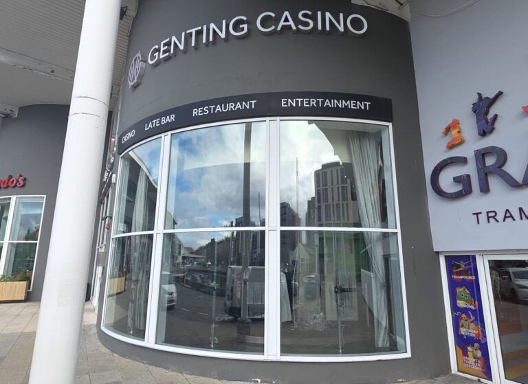 Reception Area Window Film Installation