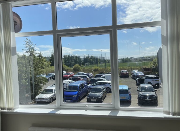 40m² Office Window Film Installation