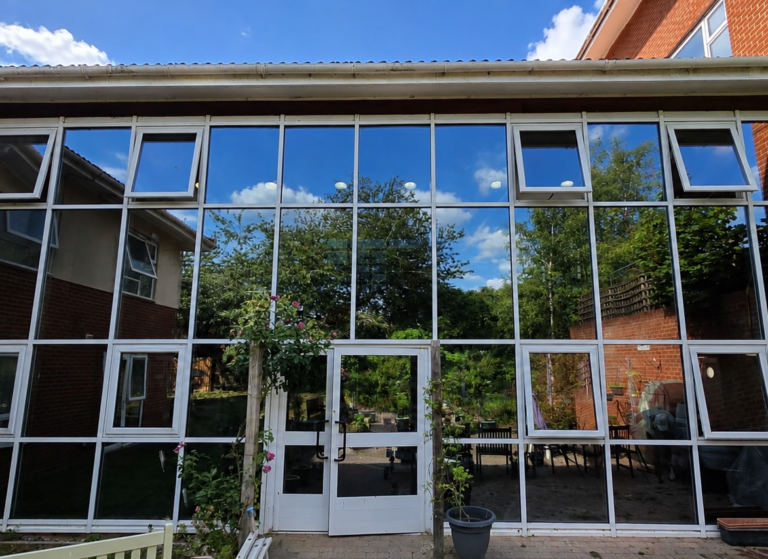 Care Home Window Film Installation, Manchester