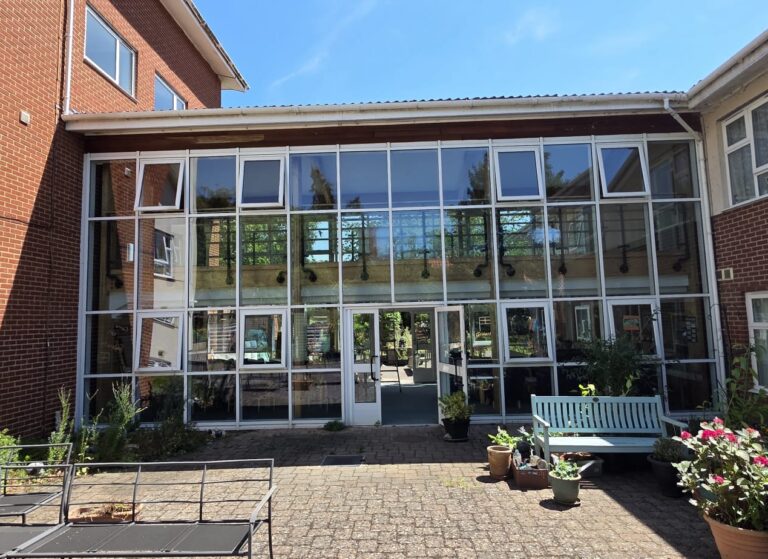 Care Home Window Film Installation, Manchester